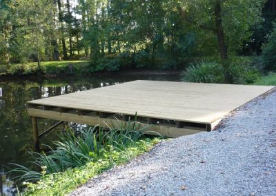 planchers de terrasse en bois autoclave