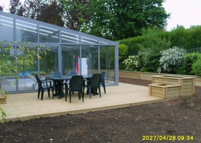 planchers de terrasse en bois autoclave