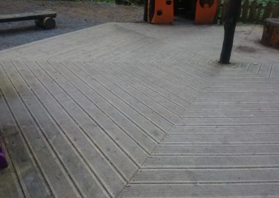 planchers de terrasse en bois autoclave
